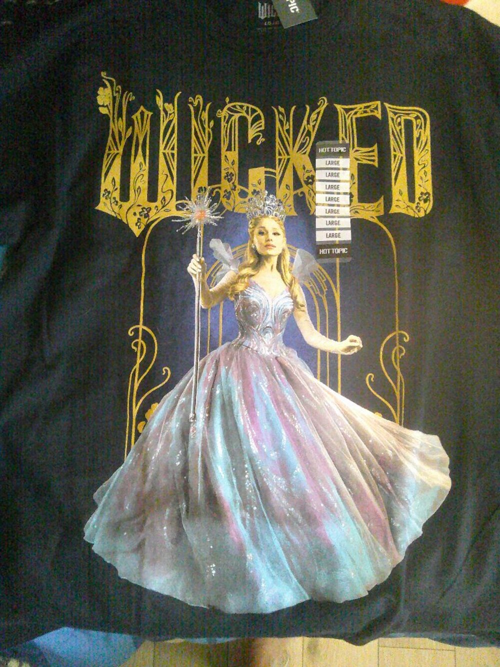 Wicked 2 Glinda T Shirts-Multiple Sizes-New with Tag